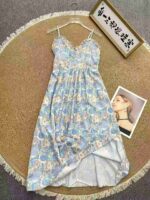 Bulk Wholesale 104 Pcs French Style Floral Adjustable Strap Slip Dresses Clothing Stock Lot - Image 7