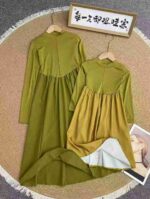 Bulk Wholesale Kids Long Sleeve Dresses | Chinese Clothing Stock Lots 1995 Pcs 7.2 CNY Per Unit - Image 8