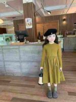 Bulk Wholesale Kids Long Sleeve Dresses | Chinese Clothing Stock Lots 1995 Pcs 7.2 CNY Per Unit - Image 6