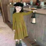 Bulk Wholesale Kids Long Sleeve Dresses | Chinese Clothing Stock Lots 1995 Pcs 7.2 CNY Per Unit - Image 5