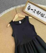 162 Pieces Big Kids Sleeveless Patchwork Vest Dresses Bulk Chinese Clothing Stock For Wholesale Export - Image 8
