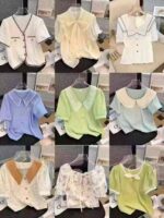 New Arrival Trendy Women's Chiffon Blouses | Chinese Clothing Stock Lots Bulk Wholesale - Image 9