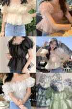 New Arrival Trendy Women's Chiffon Blouses | Chinese Clothing Stock Lots Bulk Wholesale - Image 8