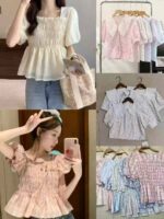 New Arrival Trendy Women's Chiffon Blouses | Chinese Clothing Stock Lots Bulk Wholesale - Image 7