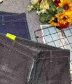 Summer New High Stretch Vintage Washed Cotton Men's Designer Denim Capri Pants Bulk Stock Wholesale - Image 2