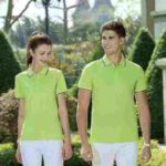 Clearance Price 9.5 CNY Unisex Plain Ice Silk Cotton Polo Shirts Bulk Stock Wholesale Export - Image 8