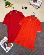 Clearance Price 9.5 CNY Unisex Plain Ice Silk Cotton Polo Shirts Bulk Stock Wholesale Export - Image 4