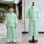 Clearance Bulk Stock Kids Chinese Tang Suit Hanfu Stage Performance Clothing Wholesale Export - Image 8
