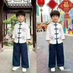 Clearance Bulk Stock Kids Chinese Tang Suit Hanfu Stage Performance Clothing Wholesale Export - Image 6