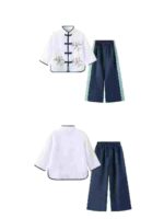 Clearance Bulk Stock Kids Chinese Tang Suit Hanfu Stage Performance Clothing Wholesale Export - Image 5