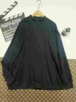 Clearance Sale Bulk Wholesale Men's Plus Size Loose Drop Shoulder Thin Cotton Sweatshirts - Image 7