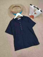 Clearance Bulk Stock 272 Pcs Minimalist Fashion Sexy Cotton Short Sleeve T-Shirts 2 Colors 4 Sizes - Image 5