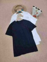 Clearance Bulk Stock 600PCS High Quality Minimal Casual Men's Short Sleeve T-Shirts L-3XL - Image 9