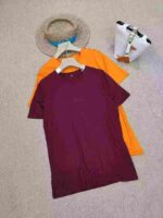 Clearance Bulk Stock 600PCS High Quality Minimal Casual Men's Short Sleeve T-Shirts L-3XL - Image 8