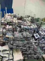 Clearance Wholesale Bulk Gradient Tie-dye Cotton Oversized Hooded Sweatshirts Chinese Stock Lots - Image 3