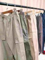 2886 Pcs High Waist Loose Cargo Pants Versatile Casual Commuter, Small Mixed Lot Individual Packing Sizes 1XL-3XL Chinese Stock Lot Wholesale - Image 3