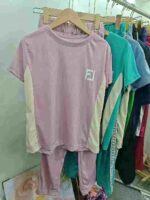 Plus Size Up To 200lbs Women's Summer 2-Piece Printed Crew Neck Sporty Casual Sets M-5XL 500PCS Clearance Wholesale - Image 4