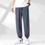 Men's Ice Silk Summer Loose Tapered Jogger Pants | Bulk Clear Stock Men's Pants Wholesale Export - Image 3