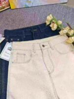 New Style Loose Versatile Slimming High Waisted Narrow Straight Leg Women Pants Bulk Stock Clearance Wholesale - Image 6