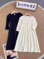 1347 Pcs Kids Long Sleeve Dresses Bulk Wholesale Chinese Clothing Stock For Export - Image 8