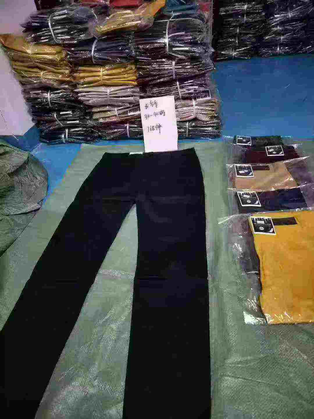 168PCS Casual Loose Straight Simple Long Pants, Multiple Patterns, Sizes 30-40, Bulk Stock Clearance Wholesale - Image 2