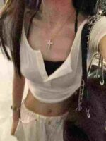 Sexy Trendy Women's Short Sleeve T-Shirts | Bulk Chinese Clothing Stock Lots for Wholesale Export - Image 5