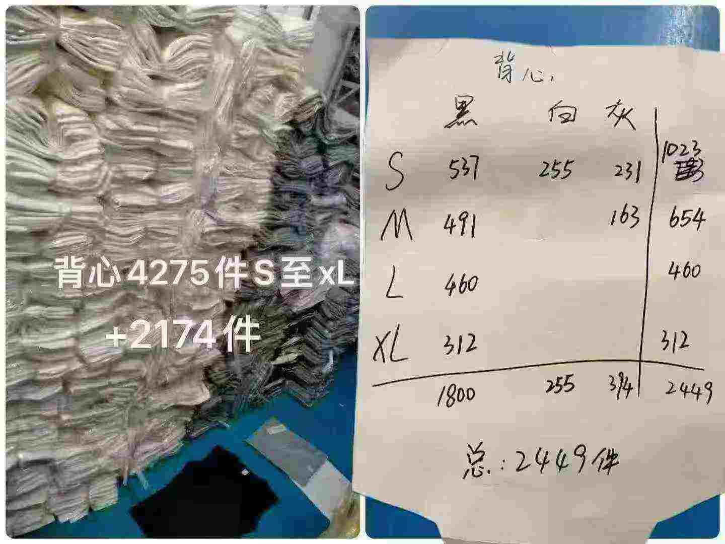 Bulk American Style Wide Shoulder Tank Tops (Total 2073 Pcs) Stock Wholesale For Export - Image 2