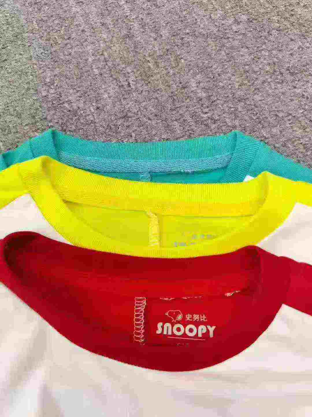 Bulk Wholesale Brand Kids Color-block T-Shirts | Chinese Clothing Stock Lots - Image 2