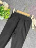 82 PCS High Quality Black High Waisted Stretchy Skinny Pencil Pants Bulk Stock Wholesale - Image 5
