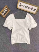 Clearance Sale 157 Pieces Women's Puff Sleeve Short Sleeve Tops - Bulk Chinese Clothing Stock Lots Wholesale Export - Image 9