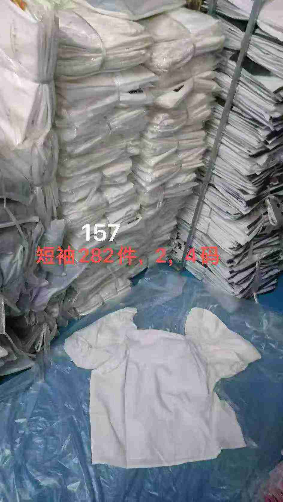 Clearance Sale 157 Pieces Women's Puff Sleeve Short Sleeve Tops - Bulk Chinese Clothing Stock Lots Wholesale Export - Image 2