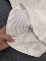 Bulk Stock 461 Pcs Sexy Women's Off-shoulder Asymmetric Color-block Knit Short Sleeve Tops - Image 4