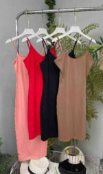 Clearance Bulk Wholesale Spaghetti Strap Dresses, 178 Pcs Total, Sizes S to XL With Individual Packing - Image 8