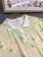 Bulk Wholesale 96PCS Floral Print POLO Neck T-Shirt Dresses Soft Stretchy XL-4XL - Image 7