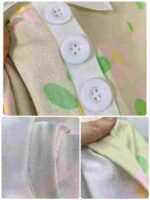 Bulk Wholesale 96PCS Floral Print POLO Neck T-Shirt Dresses Soft Stretchy XL-4XL - Image 4