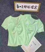 125 Pcs French Sweet & Spicy Off-shoulder Short Sleeve Tops | Bulk Stock Clothing for Wholesale - Image 7