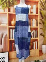 Clearance Bulk 289 Pieces Plus Size Ice Silk Ribbed Dresses, Individual Packaging Sizes 0XL-4XL, Stock Lot Wholesale Export - Image 6