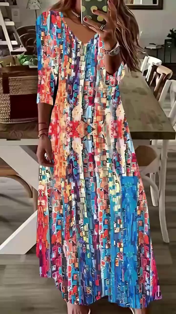 10000 Pieces European & American Plus Size Fashion Dresses Bulk Chinese Clothing Stock Clearance Wholesale - Image 1