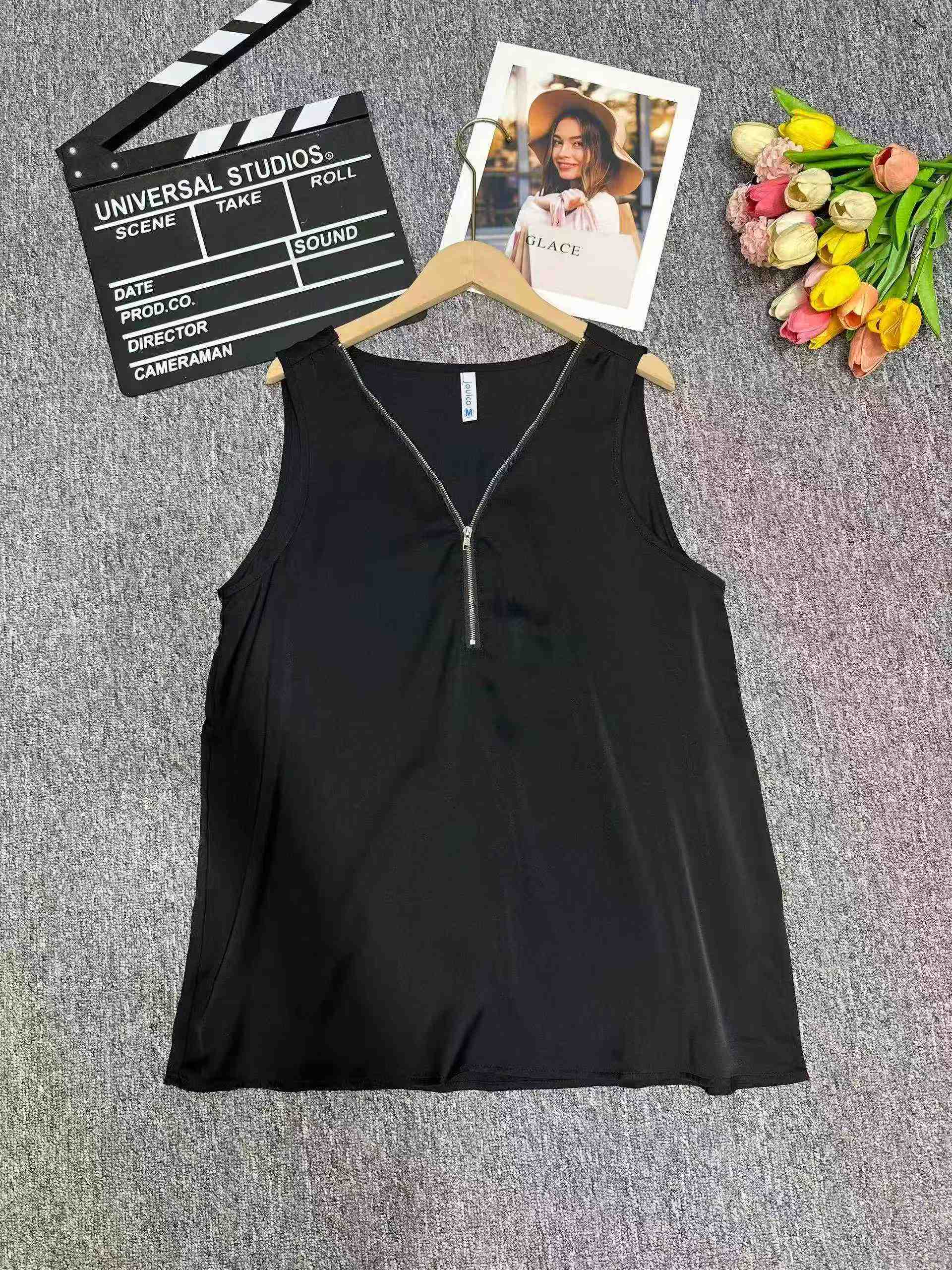 550 Pcs Bulk Wholesale Women's Tank Tops, 4 Colors, Sizes S-5XL, Individually Packed With Hang Tags - Image 1