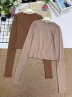 Clearance Bulk Long Sleeve Sexy Women T-shirts, 336PCS Sizes S-XL, Individual Packing, Chinese Stock Lot Wholesale - Image 7