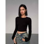 Clearance Bulk Long Sleeve Sexy Women T-shirts, 336PCS Sizes S-XL, Individual Packing, Chinese Stock Lot Wholesale - Image 6