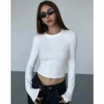 Clearance Bulk Long Sleeve Sexy Women T-shirts, 336PCS Sizes S-XL, Individual Packing, Chinese Stock Lot Wholesale - Image 5