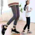 Branded Middle & Big Girls Long Pants | Fleece & Non-Fleece | Chinese Stock Clothing Wholesale Export - Image 1