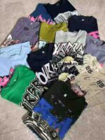 Hot Export Bestseller 350g Heavyweight Cotton Unisex Plus Size Short Sleeve T-Shirts Bulk Stock for Africa - Image 7