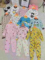 Wholesale Bulk 8000pcs Kids Pure Cotton Loungewear Sets Chinese Clothing Stock Lots - Image 2