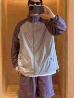 Wholesale Bulk Clearance High Quality Unisex Summer Trendy Sunscreen Shirt & Loose Shorts Matching Set - Image 9