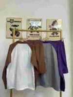 Wholesale Bulk Clearance High Quality Unisex Summer Trendy Sunscreen Shirt & Loose Shorts Matching Set - Image 5