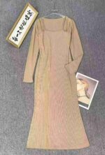 Bulk Wholesale Pure Style Long Sleeve Dresses | Chinese Clothing Stock Lots | 8.5 CNY per Piece - Image 9