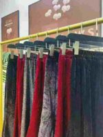 Bulk Clearance 1238 Pcs Gold Velvet Mermaid Bodycon Elastic High Waist Skirts Fall Winter Chinese Clothing Stock Wholesale - Image 3