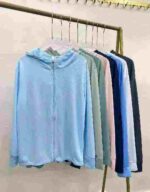 Bulk Lot 1900 Pcs Couple Hooded Sun Protection Jackets | Chinese Clothing Stock Wholesale Export - Image 8